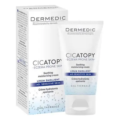 Dermedic Cicatopy, cremă de față calmantă, hidratantă, piele uscată și atopică, 50 ml