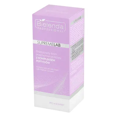 Bielenda Professional SupremeLAB Pro Age Expert, cremă de față antirid exclusivă cu complex pept