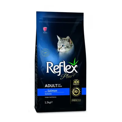 Hrana uscata pentru pisici Reflex Plus Adult Cat Somon 15 kg