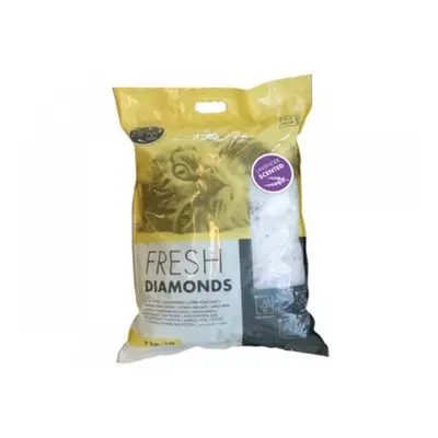 Nisip silicat pentru pisici ,M-PETS, FRESH DIAMONDS SILICAT, Lavanda, 15L