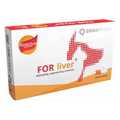 Supliment pentru caini cu afectiuni hepative, FOR liver, 30 capsule