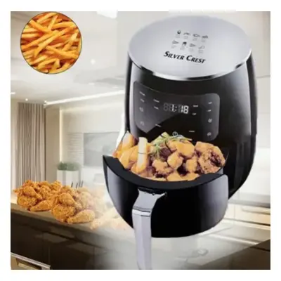 Friteuza Fara Ulei 6 Litri Air Fryer MAXTOP , Displat Digital, Functie de Coacere, NEGRU