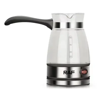 Aparat Electric pentru preparat cafea RAF R125 de 650W capacitate 500ml Recipient din Sticla